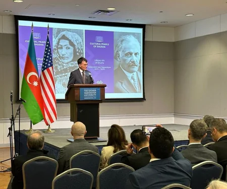 Corc Vaşinqton Universitetində Şuşa və Qarabağla bağlı kitabların təqdimatı keçirilib
