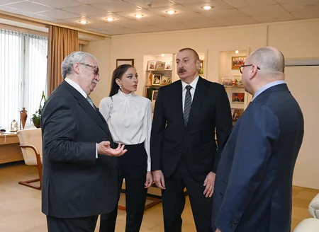 İlham Əliyev TASS agentliyində Rusiyanın aparıcı KİV-lərinin rəhbərləri ilə görüşüb