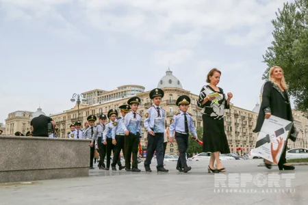 Bakıda “Yollarda ölümsüz bir gün!” devizi altında aksiya keçirilib - FOTO