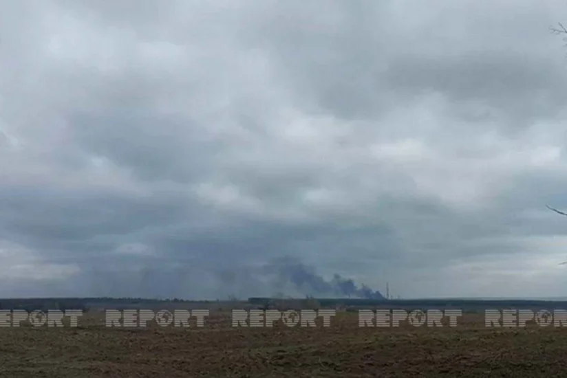 В Луганске на обстрелянной ТЭС продолжается пожар