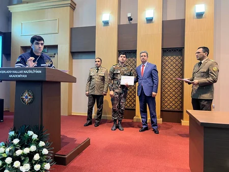 FHN-in beynəlxalq humanitar əməliyyatlarda fəaliyyəti mövzusunda tədbir keçirilib