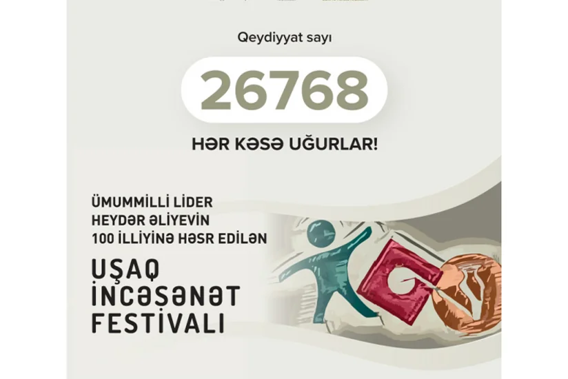 Uşaq incəsənət festivalına qeydiyyat başa çatıb