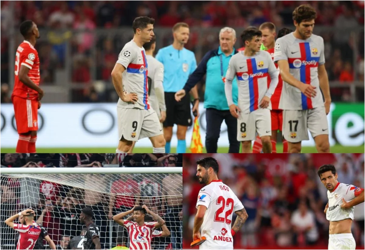 Çempionlar Liqası: Cari mövsüm İspaniya futbolu üçün tarixin ən uğursuzu olub