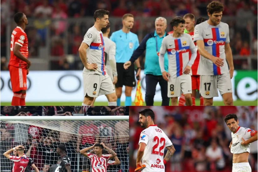 Çempionlar Liqası: Cari mövsüm İspaniya futbolu üçün tarixin ən uğursuzu olub