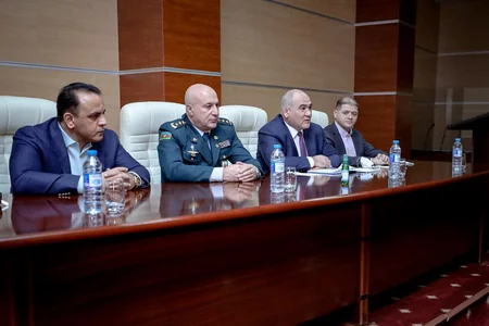 “Sərhədçi klubunun yeni prezidenti Firdovsi Umudovun təqdimatı olub