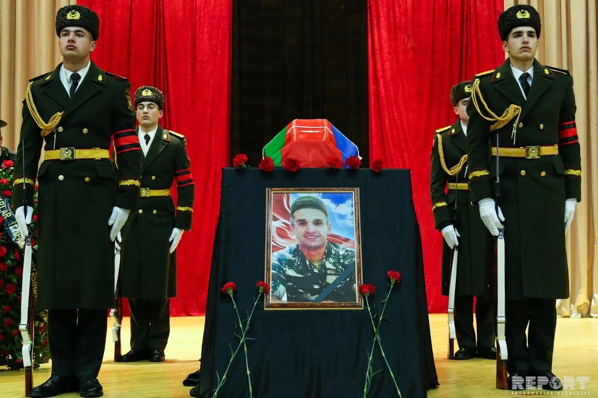 Farewell ceremony with martyred Chingiz Gurbanov completed - UPDATED -2