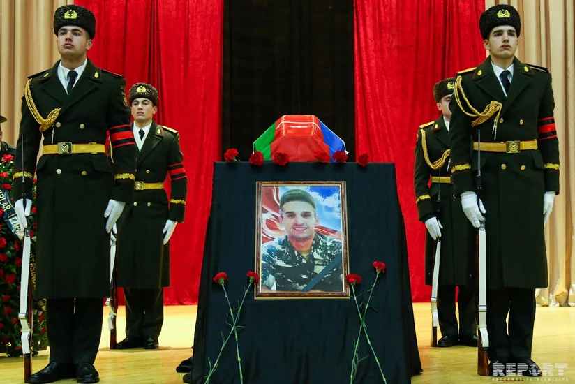 Farewell ceremony with martyred Chingiz Gurbanov completed - UPDATED -2
