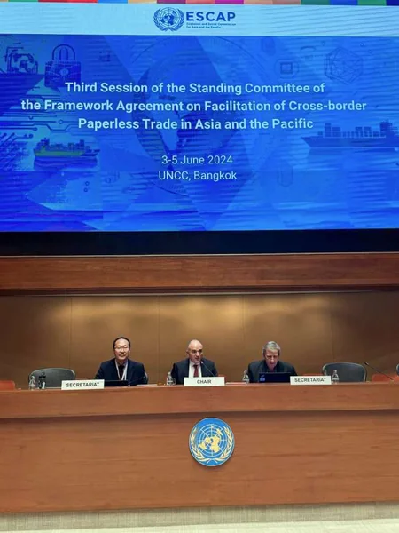 Azerbaijan takes part in session on facilitating cross-border paperless trade