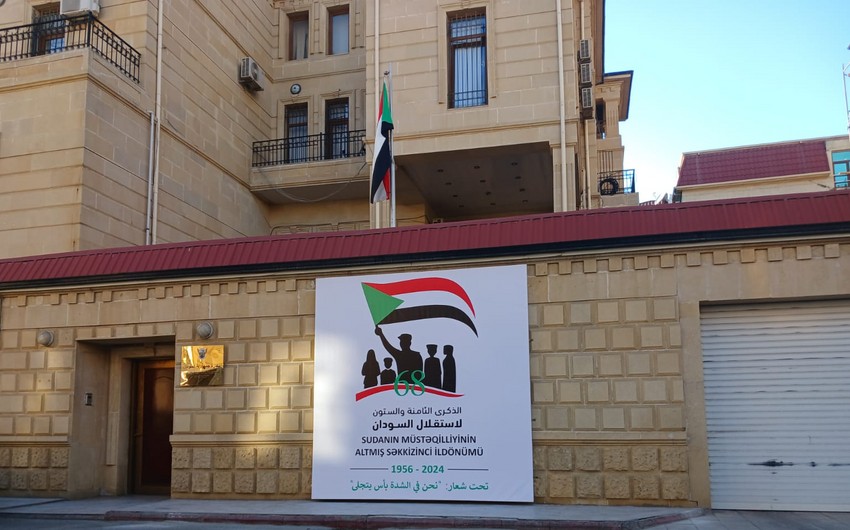 Bakıda Sudanın müstəqilliyinin 68-ci ildönümünü qeyd olunub