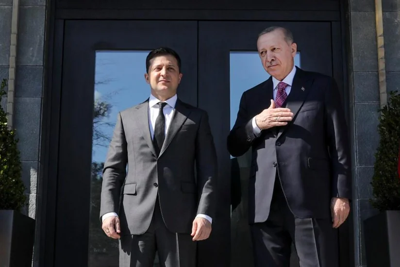 Ərdoğan Zelenski ilə danışıb