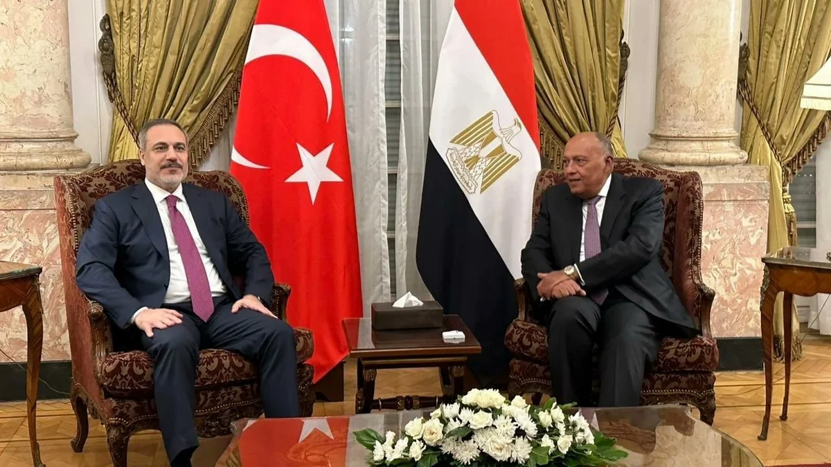Hakan Fidan discusses Middle East with his Egyptian counterpart