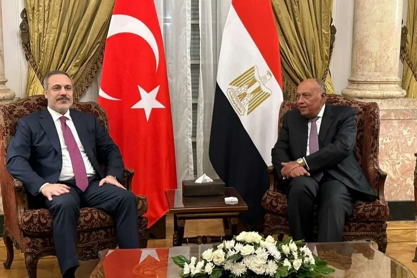 Хакан Фидан обсудил с египетским коллегой ситуацию на Ближнем Востоке