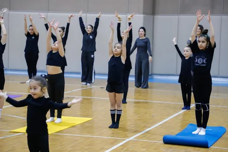 Naxçıvanda gimnastlar üçün ustad dərsi keçirilib