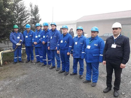Ağdaşın Orta Ləki kəndinə qaz verilib