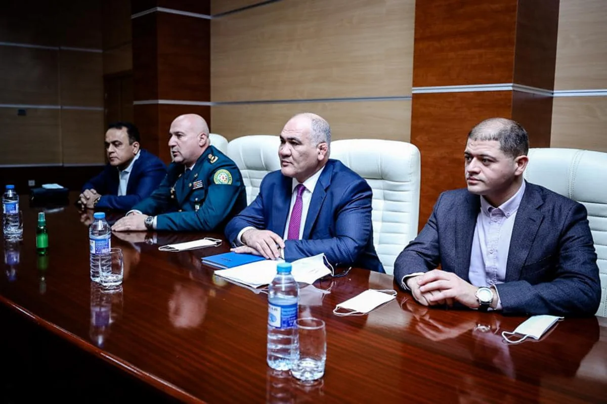 “Sərhədçi klubunun yeni prezidenti Firdovsi Umudovun təqdimatı olub