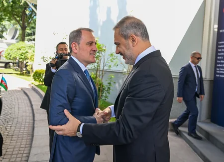Issues discussed by Turkish, Azerbaijani FMs announced