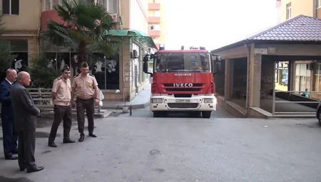Yasamalda çoxmərtəbəli yaşayış kompleksində yanğın təhlükəsizliyi ilə bağlı nöqsanlar aşkarlanıb