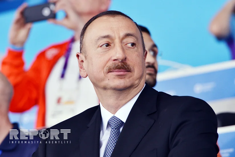 Ильхам Алиев: Мы гордимся тем, что проводим первые игры в Баку