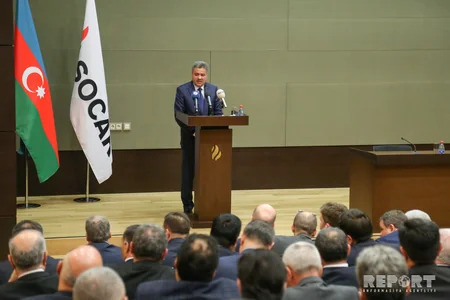 SOCAR-da dövlət təltiflərinə layiq görülmüş neftçilərə orden və medallar təqdim olunub