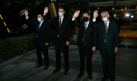 Gürcüstanın Baş nazirinin Azərbaycana səfəri başa çatıb