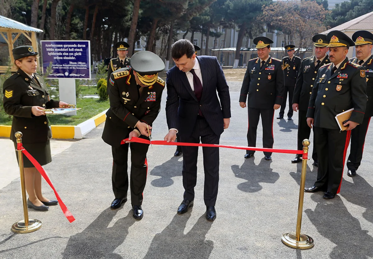 Hərbi Tibb Fakültəsinin yeni tədris binası istifadəyə verilib
