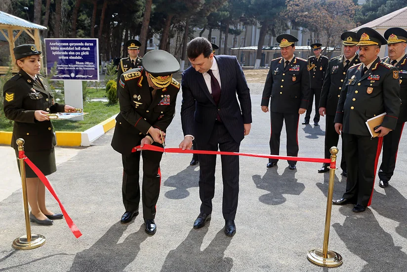 Hərbi Tibb Fakültəsinin yeni tədris binası istifadəyə verilib