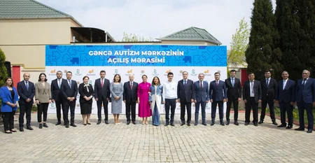 Heydər Əliyev Fondunun təşəbbüsü, “AzerGold”un dəstəyi ilə Gəncədə Autizm Mərkəzi istifadəyə verilib