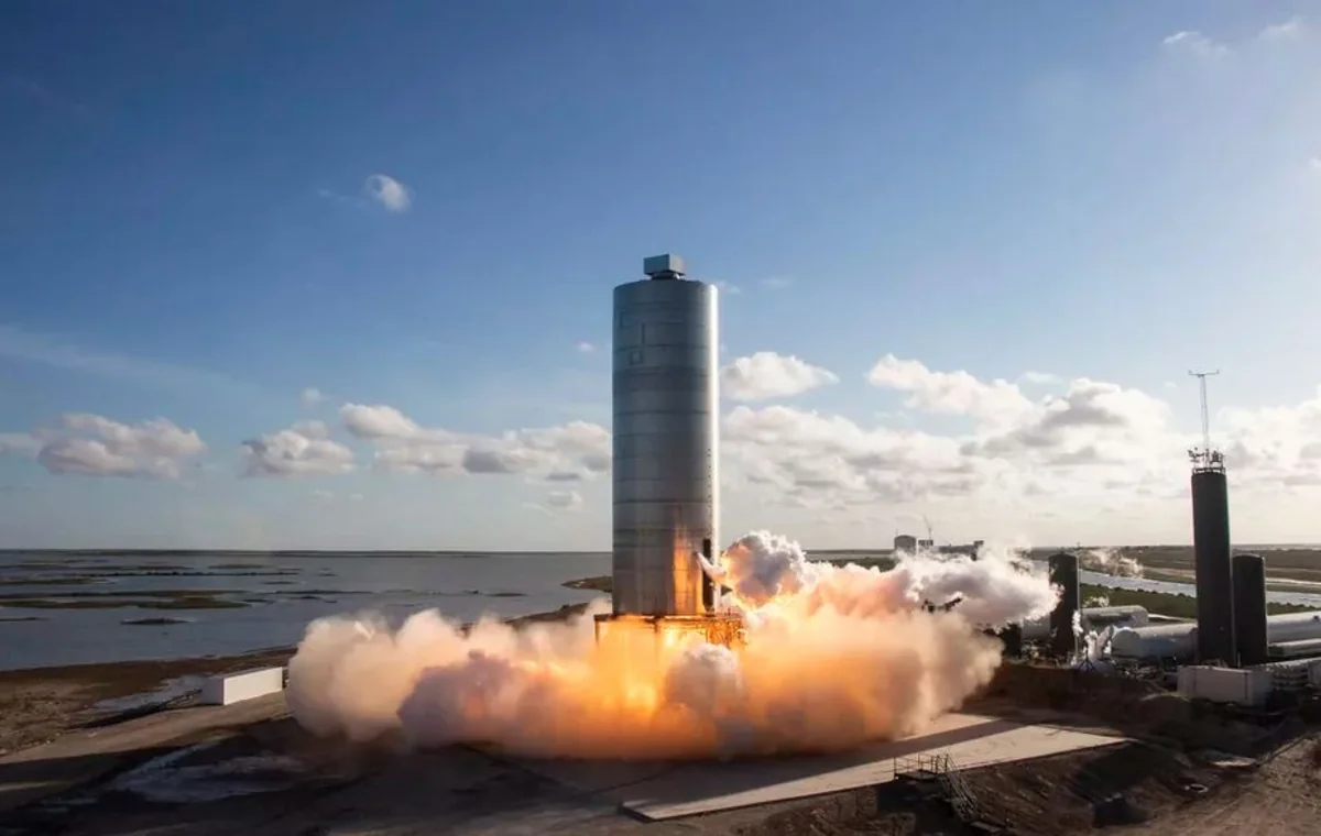 SpaceX провела очередные летные испытания прототипа корабля Starship