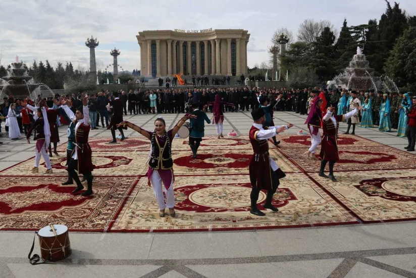 Gəncədə Novruz bayramı qeyd edilib - FOTO