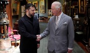 King Charles meets with Zelenskyy