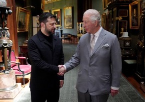King Charles meets with Zelenskyy