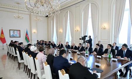 Second meeting of Azerbaijan-Kyrgyzstan Interstate Council held