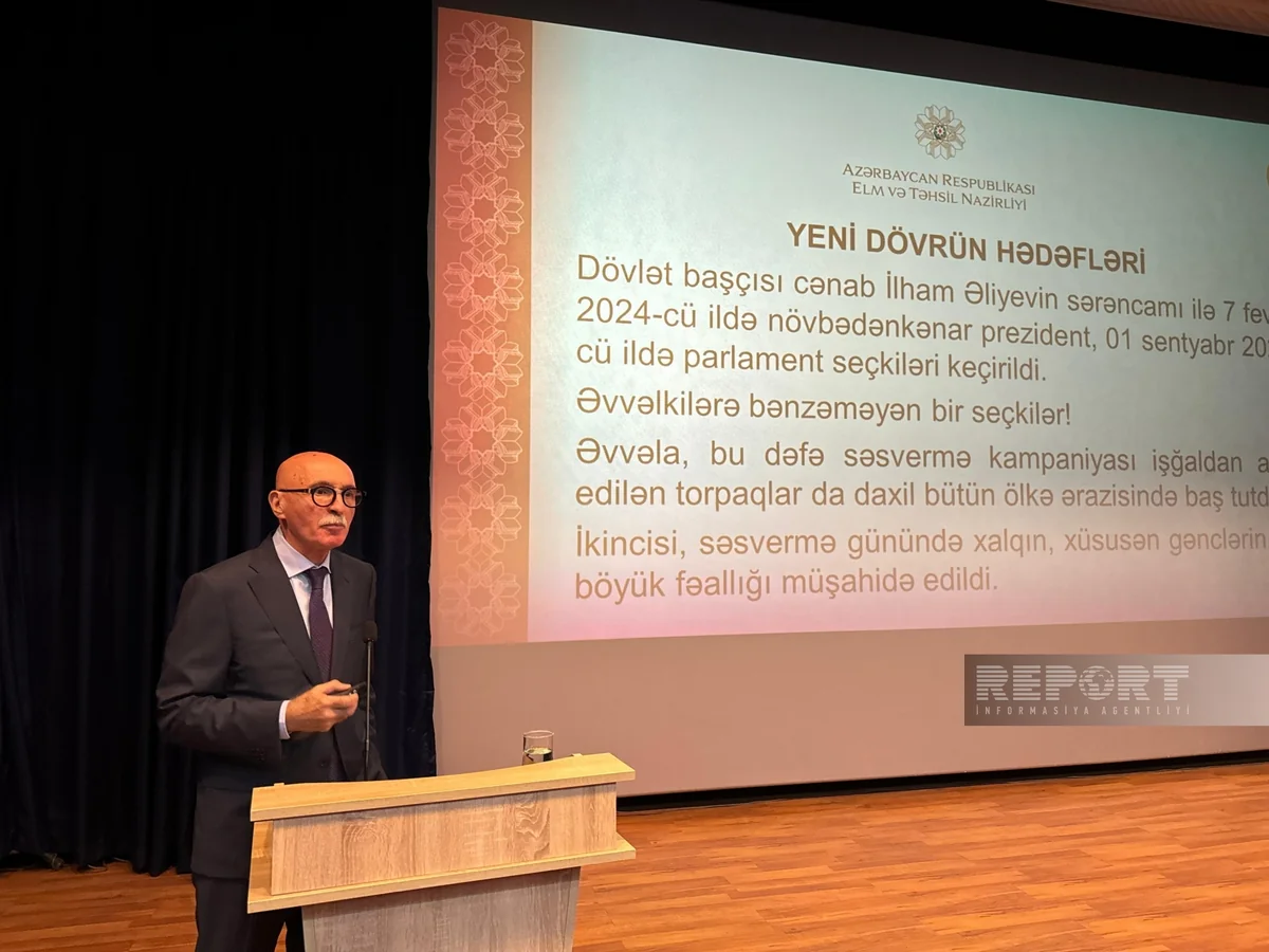 Nazir müavini: 2026-cı ildə məktəblərdə hər 6 şagirdə 1 kompüter düşəcək