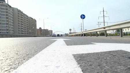 Masazır dairəsində sıxlığı azaltmaq üçün yeni yol hissəsi yaradılıb - VİDEO