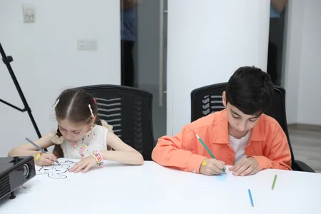Festive atmosphere at Report News Agency on Children's Day
