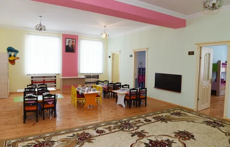 Heydər Əliyev Fondunun təşəbbüsü ilə Samuxda körpələr evi-uşaq bağçası inşa edilib