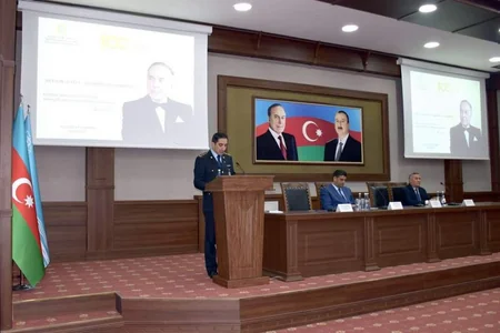 Naxçıvan Baş Gömrük İdarəsində Heydər Əliyevin 100 illiyi münasibətilə tədbir keçirilib