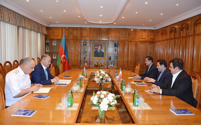 DGK sədri İranın Azərbaycandakı səfiri ilə görüşüb