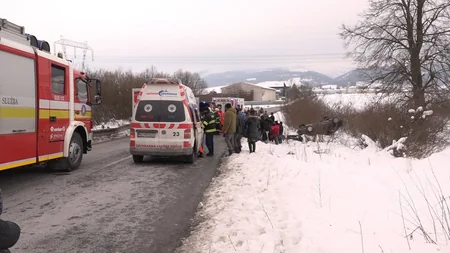 Slovakiyada böyük uşaq qrupunu maşın vurub, 12 yaralı var
