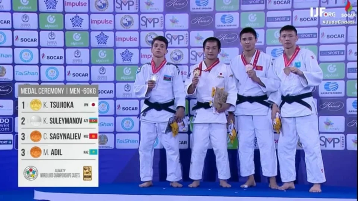 Azerbaijani judoka defeats Armenian by ippon at World Championship