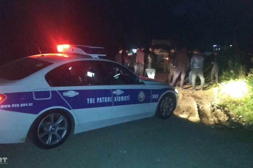 Mingəçevirdə yol qəzası nəticəsində qadın sərnişin xəsarət alıb