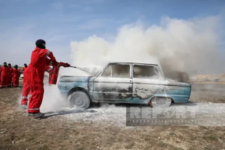 FHN tərəfindən “Formula-1 Azərbaycan Qran Prisi 2023” marşalları üçün növbəti təlim keçirilib