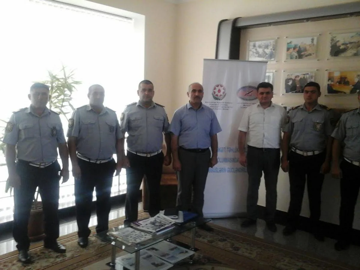 Naftalan və Göygöldə yol polisi əməkdaşları ilə görüş keçirilib