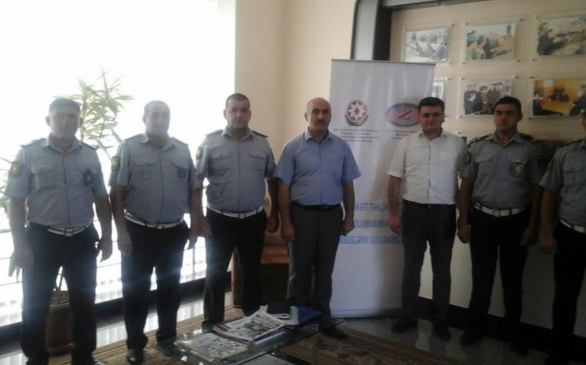 Naftalan və Göygöldə yol polisi əməkdaşları ilə görüş keçirilib