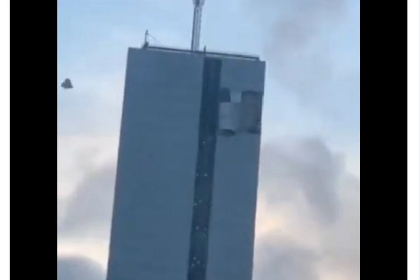 Güclü küləyin Milli Məclisə vurduğu ziyanla bağlı açıqlama