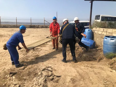 FHN SOCAR-ın “Abşeronneft” NQÇİ-də mülki müdafiə məşqi keçirib