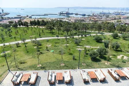 President, First Lady attend opening of new park in Baku