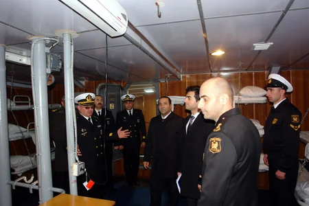 Hərbi dənizçilərlə Ombudsman Aparatı nümayəndələrinin görüşü keçirilib