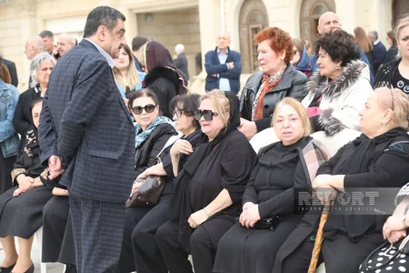 Xalq artisti Aftandil İsrafilov dəfn edilib - YENİLƏNİB-2