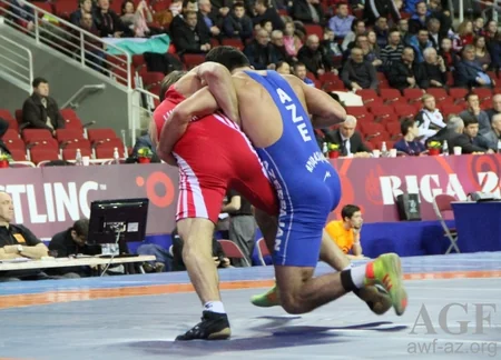 Riqada güləş üzrə böyüklər arasında Avropa çempionatı start götürüb - VİDEO - FOTO